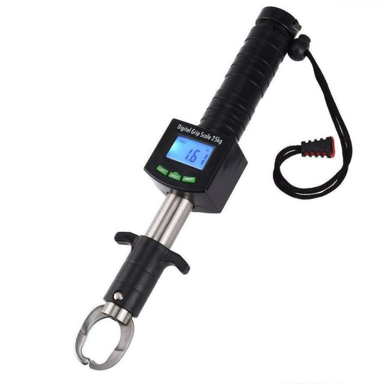 Fish Lip Gripper With Digital Scale – FishersTribe.com