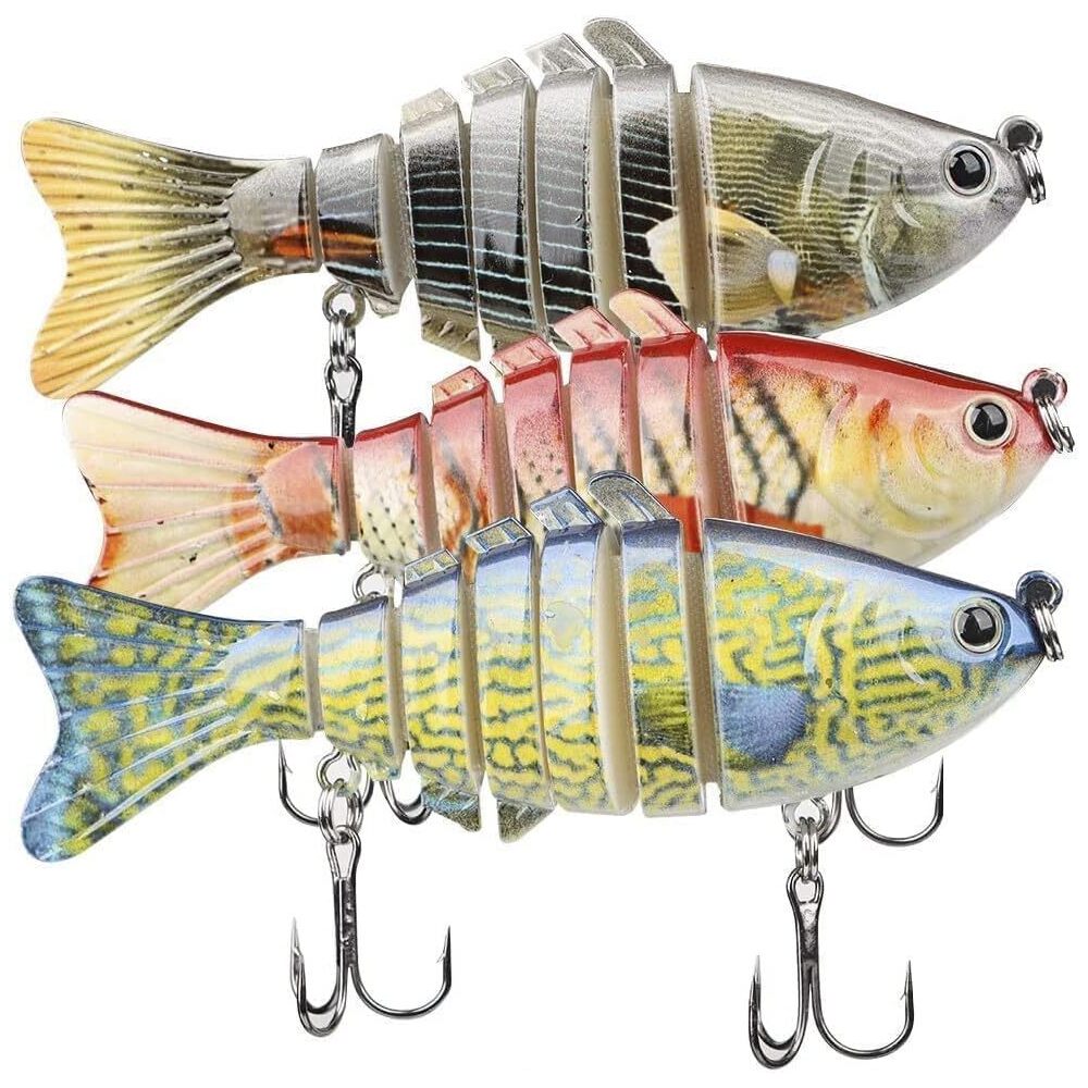 Dynamic Multi-Jointed Swimbaits Fishing Lures – FishersTribe.com