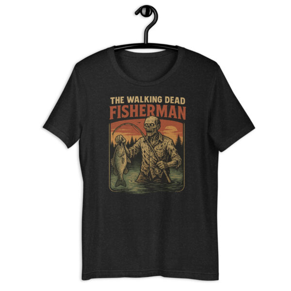 Reel to the Grave – Zombie Fishing T-Shirt