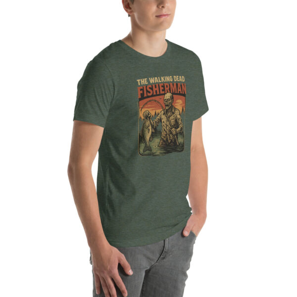 Apocalypse Catch – Retro Zombie Fishing Tee