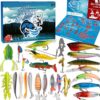 2025 Fishing Advent Calendar – 25-Day Mystery Lure Countdown Gift for Anglers