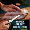 Fillet Knife for Fish-04 7" Razor Sharp Fillet Knife – Flexible German Steel Boning Blade for Fish & Meat