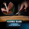 Fillet Knife for Fish-06 7" Razor Sharp Fillet Knife – Flexible German Steel Boning Blade for Fish & Meat