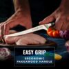 Fillet Knife for Fish-07 7" Razor Sharp Fillet Knife – Flexible German Steel Boning Blade for Fish & Meat