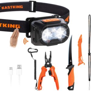 All-in-One Fishing Gear Set – LED Headlamp, Pliers & Tactical Bracelet
