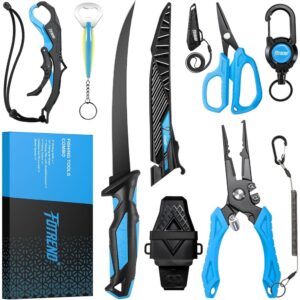 Fishing Tool Set – Corrosion-Resistant Pliers, Fillet Knife & Gripper Kit for Anglers