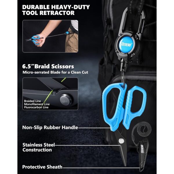 Fishing Tool Set – Corrosion-Resistant Pliers, Fillet Knife & Gripper Kit for Anglers