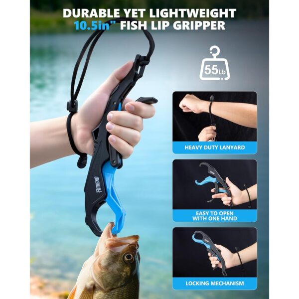 Fishing Tool Set – Corrosion-Resistant Pliers, Fillet Knife & Gripper Kit for Anglers