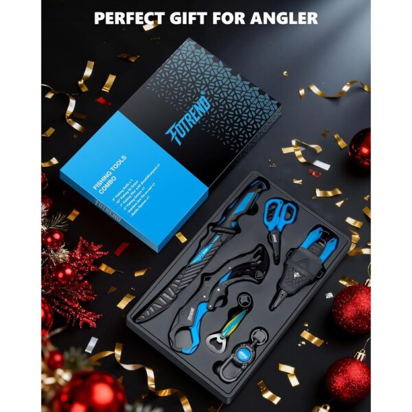 Fishing Tool Set – Corrosion-Resistant Pliers, Fillet Knife & Gripper Kit for Anglers