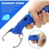 Heavy Duty Stainless Steel Fish Gripper – 50 lb Lip Grabber for Fresh & Saltwater
