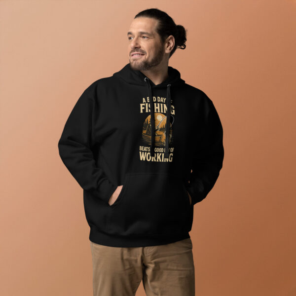 cotton-heritage-m2580-i-unisex-premium-pullover-hoodie-black-front-2-68fdf8e6db802.jpg Retro Fisherman Graphic Hoodie – A Bad Day of Fishing Beats Working