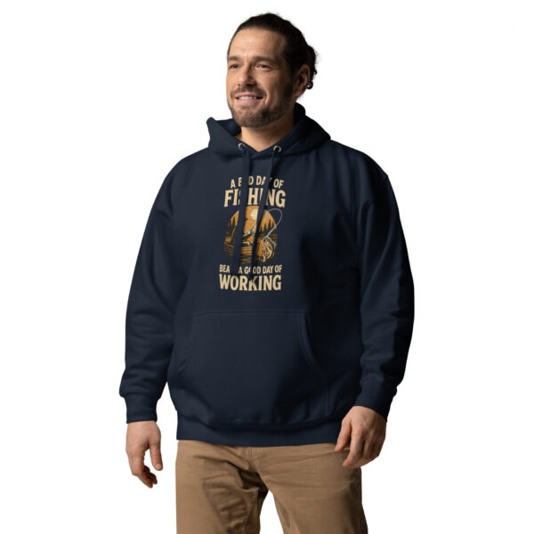cotton-heritage-m2580-i-unisex-premium-pullover-hoodie-navy-blazer-left-front-68fdf8e6ddd1f.jpg Retro Fisherman Graphic Hoodie – A Bad Day of Fishing Beats Working