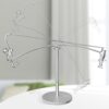 Fishing in Motion – Stainless Steel Kinetic Desk Sculpture for Relaxation & Focus
