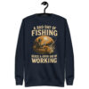 unisex-premium-sweatshirt-navy-blazer-front-68fdfa88db0c7.jpg Retro Fisherman Premium Sweatshirt – A Bad Day of Fishing Beats Working