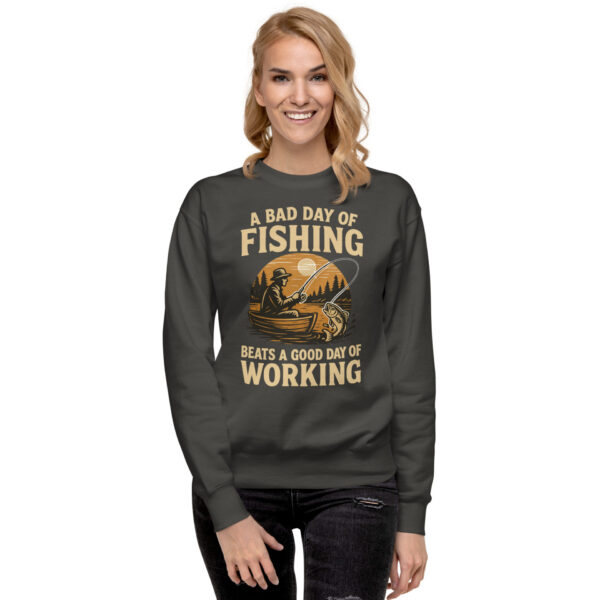 unisex-premium-sweatshirt-vintage-black-front-2-68fdfa88ca28f.jpg Retro Fisherman Premium Sweatshirt – A Bad Day of Fishing Beats Working