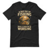 unisex-staple-t-shirt-black-heather-front-68fdf658d31cc.jpg Retro Fisherman Graphic Tee – A Bad Day of Fishing Beats Working