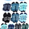 Funny Fishing Socks – 10 Pairs Low-Cut Cotton Gift Set