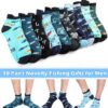 Funny Fishing Socks – 10 Pairs Low-Cut Cotton Gift Set