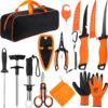 13 Pcs Fishing Tool Kit-01 13-Pc Pro Fishing Gear Kit – Knife, Pliers & Lip Gripper