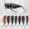 7-Pack 3D Bionic Lures with Rattle & Razor-Sharp Hooks