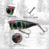3D Bionic Fishing Lures-03 7-Pack 3D Bionic Lures with Rattle & Razor-Sharp Hooks