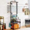 Fishing Rod Holder Rack – 3-Tier Wall Mount for 9 Rods