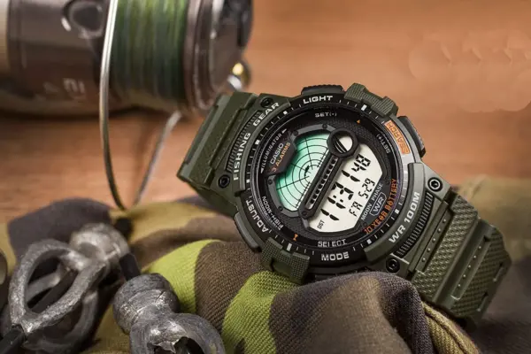 Casio Fishing Timer Quartz Watch