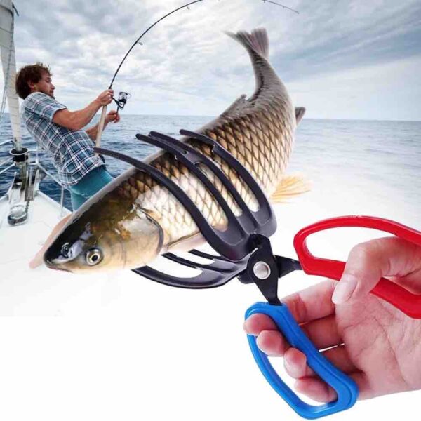 3-Claw Fish Gripper – One-Hand Control, No Slip, No Nonsense
