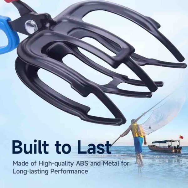 3-Claw Fish Gripper – One-Hand Control, No Slip, No Nonsense